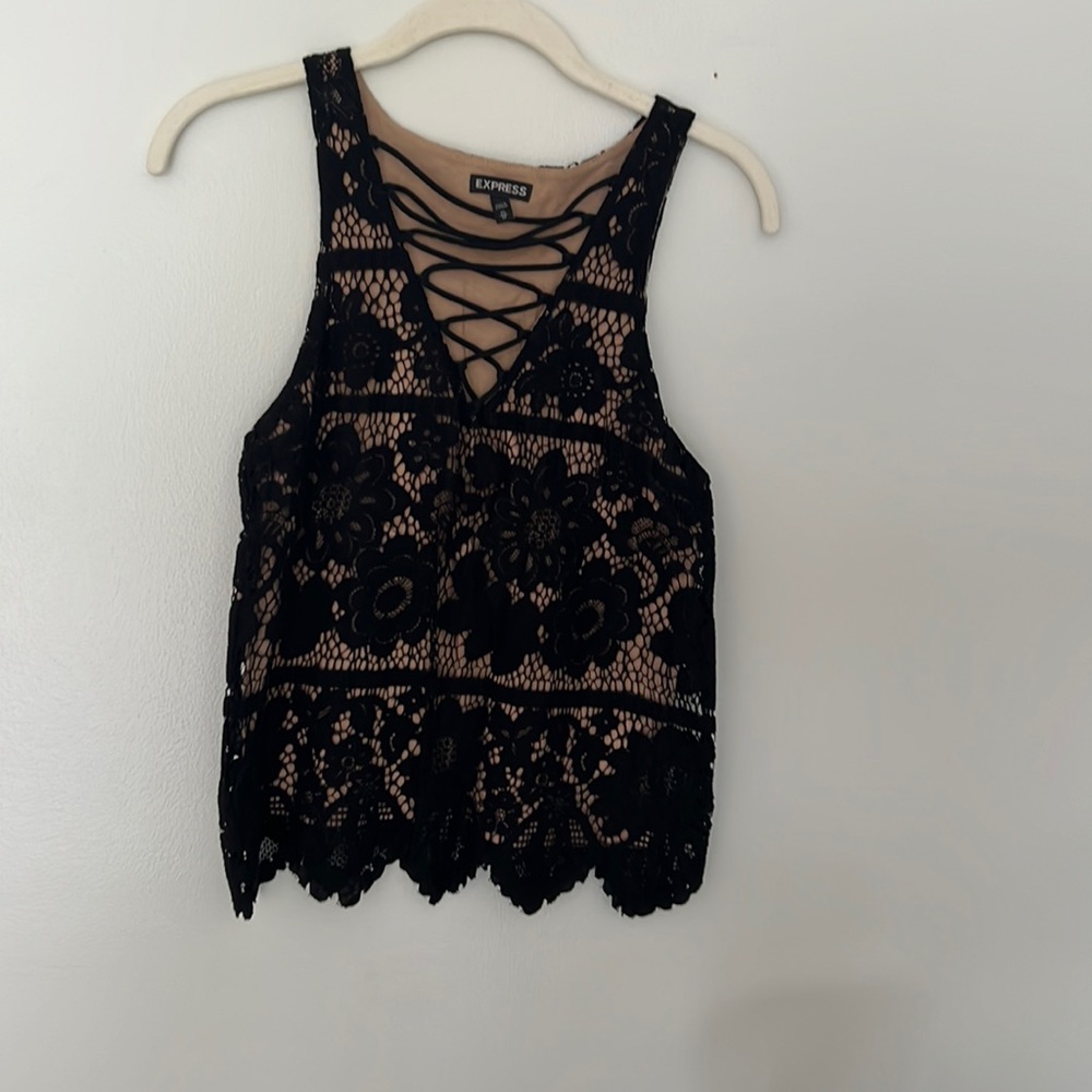 Express Lace Tank Top